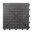 Gitterfliese schwarz 300x300x13mm (Set 25 Stück)