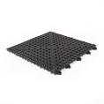 Gitterfliese schwarz 300x300x13mm (Set 25 Stück)