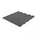 Gitterfliese schwarz 300x300x13mm (Set 25 Stück)