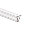 Glasanschlussprofil 135 Grad 10-10,8 mm transparent (L=3m)