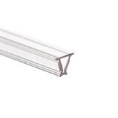 Glasanschlussprofil 135 Grad 10-10,8 mm transparent (L=3m)