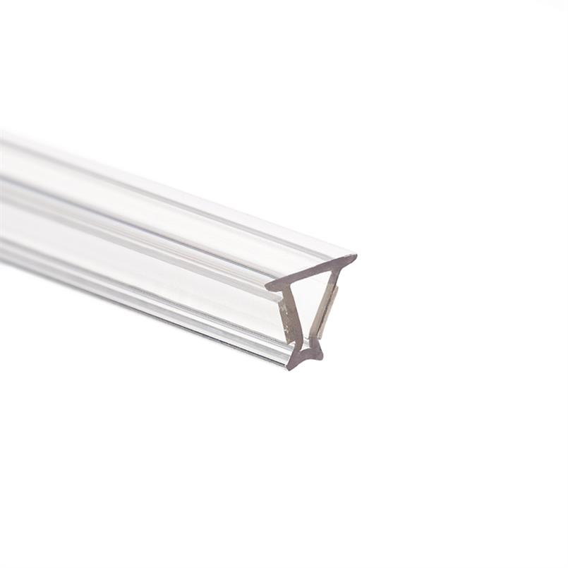 Glasanschlussprofil 135 Grad 10-10,8 mm transparent (L=3m)