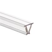 Glasanschlussprofil 135 Grad 12-12,8 mm transparent (L=3m)