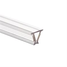 Glasanschlussprofil 135 Grad 12-12,8 mm transparent (L=3m)