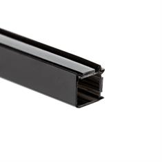 Glasanschlussprofil Ecke 10-10,8 mm schwarz (L=3m)