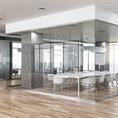 Glasanschlussprofil Ecke klein 10-10,8 mm transparent (L=3m)