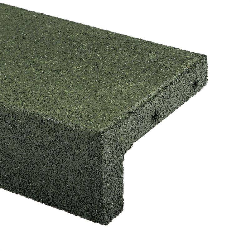 Gummi-Eckenschutz grün 100x25x12,5x5cm