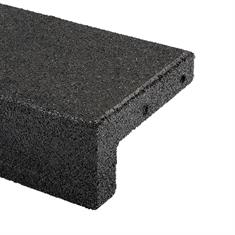 Gummi-Eckenschutz schwarz 100x25x12,5x5cm