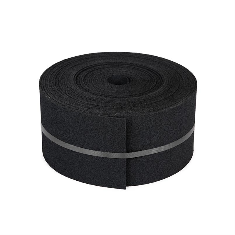 Gummi Gartenkante schwarz 15cm (L=20m)