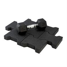 Gummi Verbundpflaster 20x16,5x4,3cm dunkelgrau