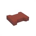 Gummi Verbundpflaster 20x16,5x4,3cm rot (900 Stück)