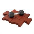 Gummi Verbundpflaster 20x16,5x4,3cm rot
