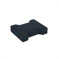 Gummi Verbundpflaster 20x16,5x4,3cm schwarz (900 Stück)