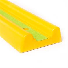Gummi Wandschutz gelb LxBxH=1000x162x48mm