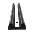 Gummi Wandschutz schwarz LxBxH=1000x162x48mm