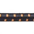 Gummiband mit Verschlusshaken schwarz/orange L=40cm (25 Stück)