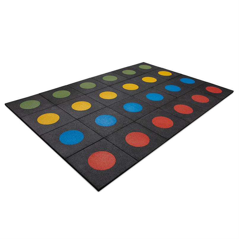 Gummifliesen Twister (Set 24 Stück)