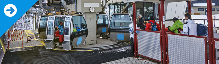 Gummimatten für den Schisport