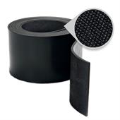 Gummiplatte SBR 5 mm einseitig stoffgemustert (LxB=10x1,4m)