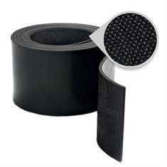 Gummiplatte SBR 5 mm zweiseitig stoffgemustert (LxB=10x1,8m)