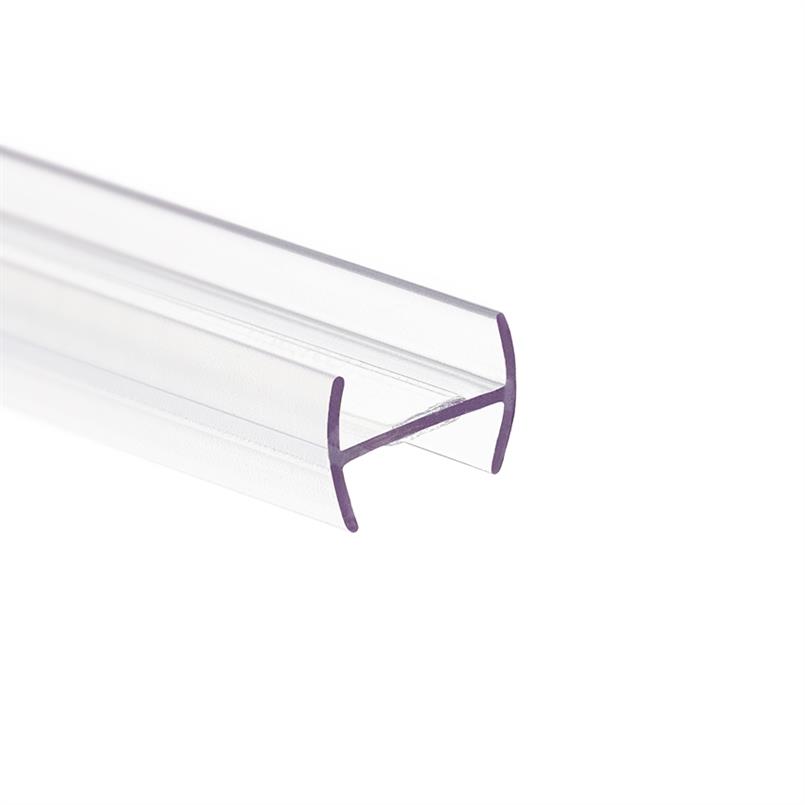 H-Profil Kunststoff 10-10,8mm transparent (L=3m)