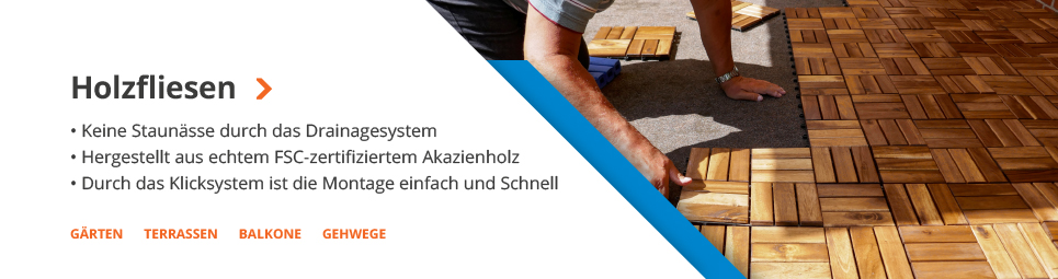 Holzfliesen