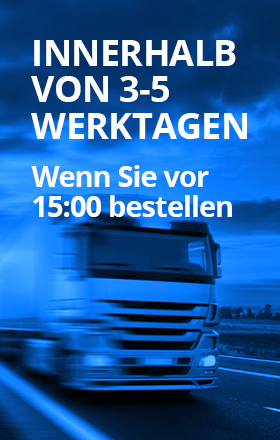 Innerhalb von 3-5 Werktagen