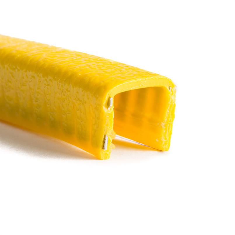 Kantenschutzprofil gelb 8-10mm /BxH= 17x15mm (L=50m)