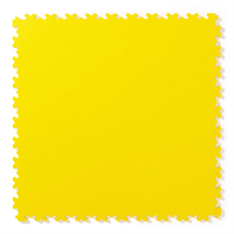 Klickfliese Hammerschlag gelb 510x510x7mm