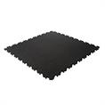 Klickfliese Hammerschlag schwarz 515x515x7mm
