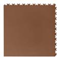 Klickfliese Leder braun 500x500x5,5mm