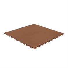 Klickfliese Leder braun 500x500x5,5mm