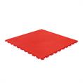 Klickfliese Leder rot 500x500x5,5mm
