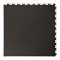 Klickfliese Leder schwarz 500x500x5,5mm