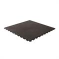 Klickfliese Leder schwarz 500x500x5,5mm