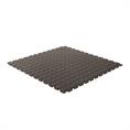 Klickfliese mit Noppen schwarz 500x500x4,5mm