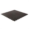 Klickfliese Riffelblech schwarz ECO 520x520x4mm