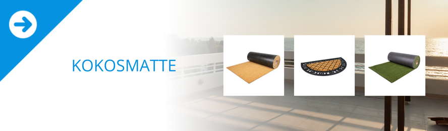 Kokos-Gummimatte – Der perfekte Outdoor-Boden für Terrasse & Eingangsbereich im Sommer 🌴🌞 