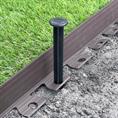 Kunststoff Gartenkante grün 40mm (L=10m)