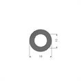 Moosgummi EPDM Schlauchprofil D=10x18mm (L=50m)
