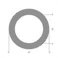 Moosgummi EPDM Schlauchprofil D=28x40mm (L=25m)