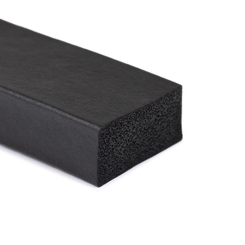 Moosgummi Vierkantprofil BxH= 57x32mm