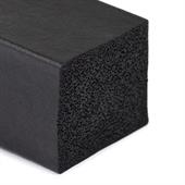 Moosgummi Vierkantprofil BxH= 80x80mm (L=10m)