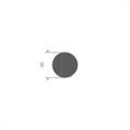 Moosgummi Viton Rundschnur D=30mm (L=20m)