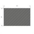 Moosgummiband BxH=60x40mm (L=10m)