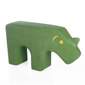 Nashorn grün