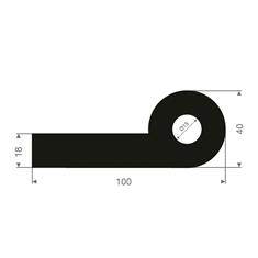 NP1 Notenprofil weich-PVC Kederprofil Gummi Profil Keder - SMI GmbH