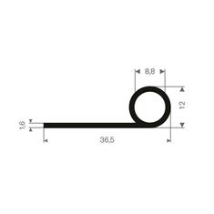 Notenprofil BxH= 37x12mm (L=50m)