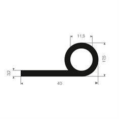 Notenprofil BxH= 40x17,5mm (L=50m)