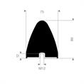 Parabelpuffer Typ KP/E 75x89mm (Set 5 Stück)